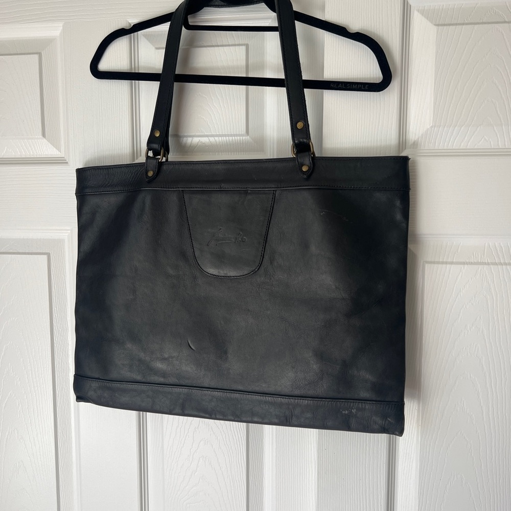 Finely Handcrafted Leather Portfolio Bag